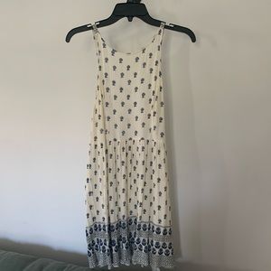 Tribal floral strappy dress